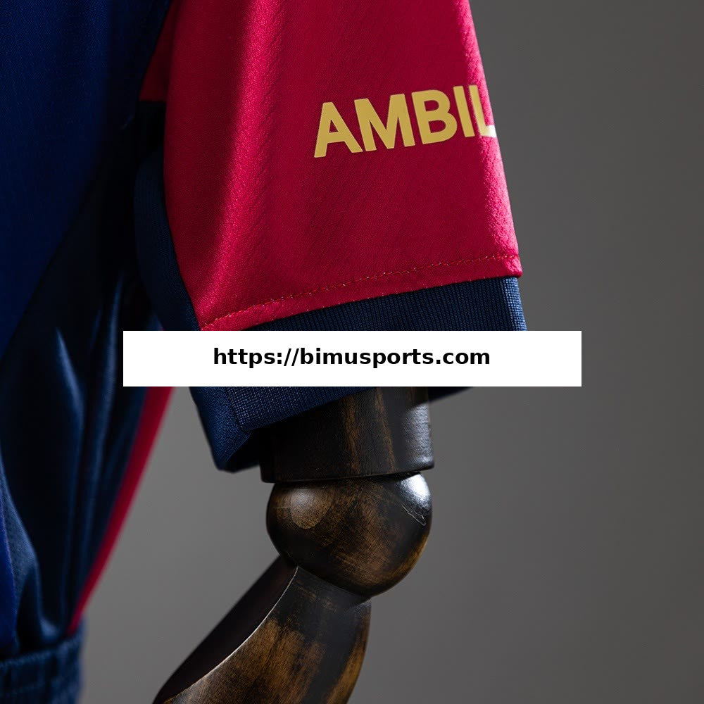 Camisola Barcelona 24/25 Principal Equipamento Infantil Tamanho 16-28
