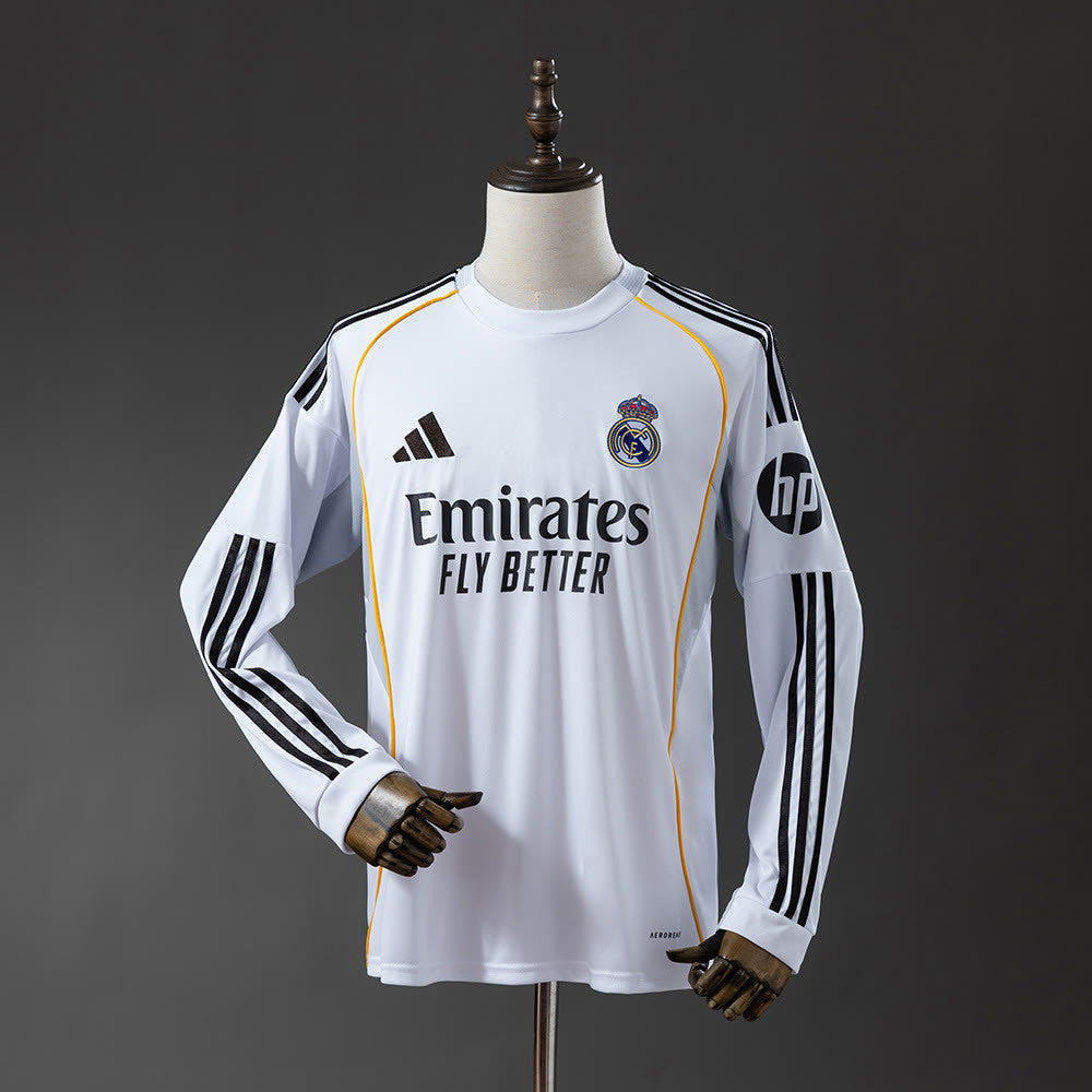 Camisola Real Madrid 25/26 Principal Manga Comprida