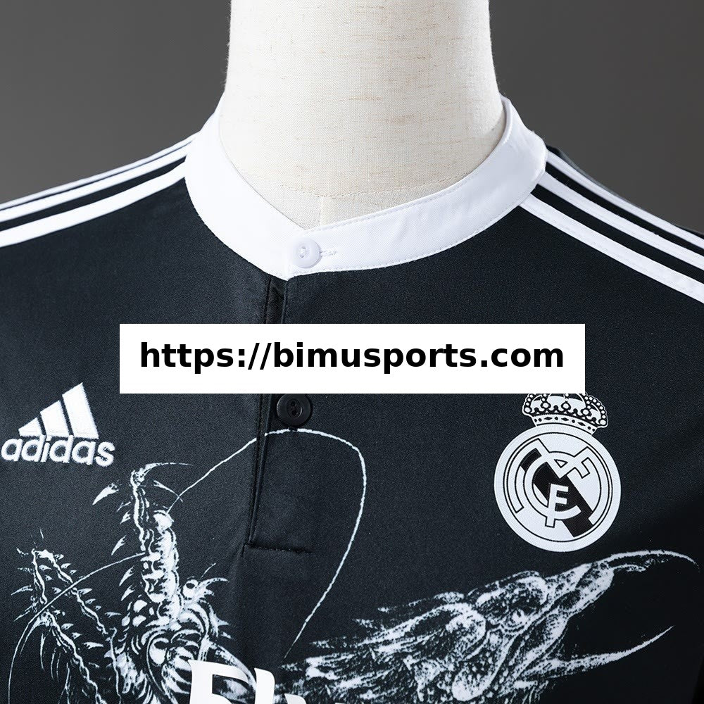 Camisola Real Madrid 2014/15 Segunda Alternativa Manga Comprida Retro