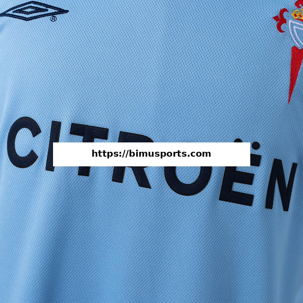 Camisola Celta de Vigo 01/02 Principal Taça UEFA Retro