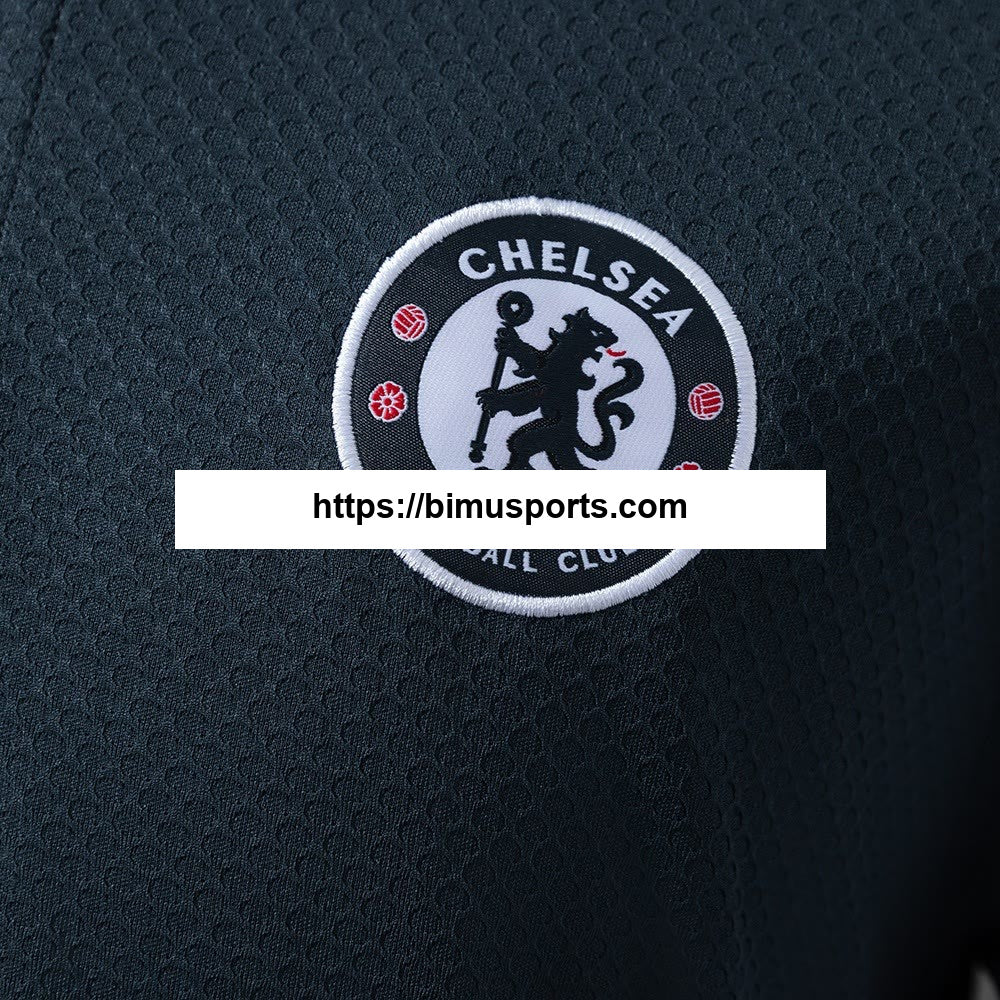 Chelsea 25/26 POLO - Cinza Escuro