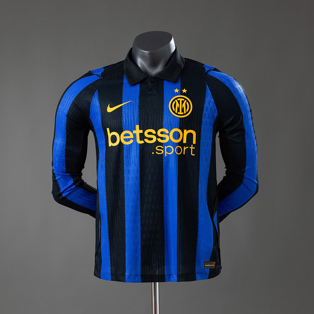 Camisola Inter Milan 26/27 Principal Player Versão de manga comprida