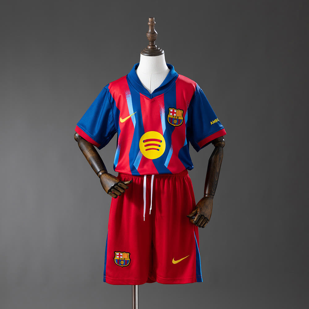 Camisola Barcelona 25/26 Quarta Alternativa Equipamento Infantil