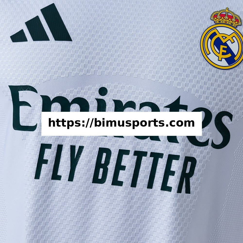 Camisola Real Madrid 26/27 Principal Versão de Jogador Manga Comprida