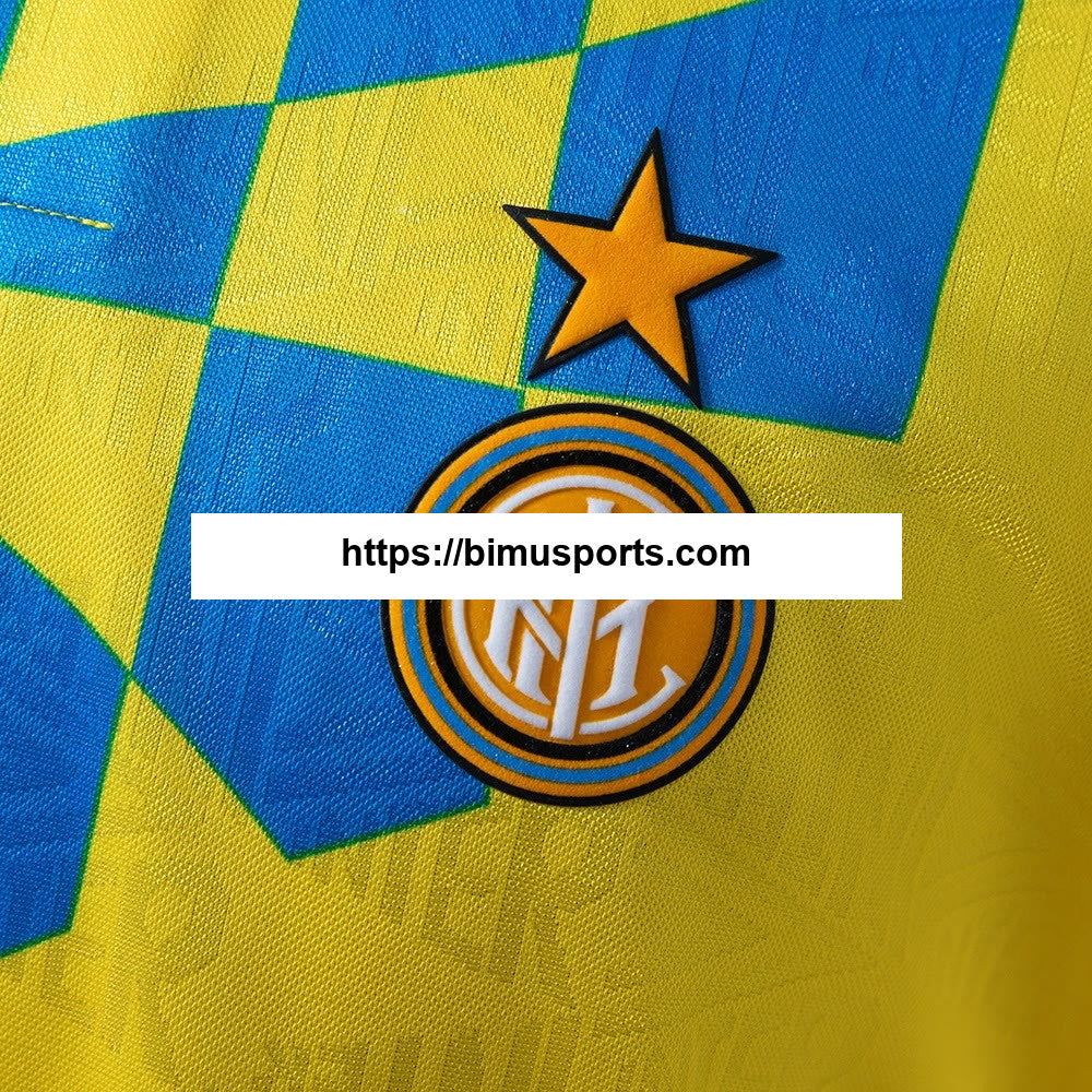 Camisola Inter de Milão 92/94 Terceiro retrô Alternativo de Principal