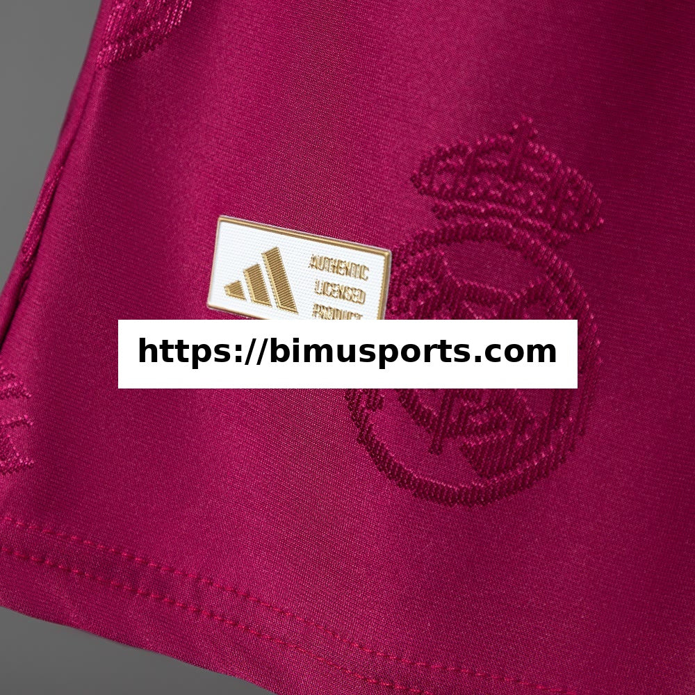 Camisola Real Madrid 26/27 Edição Especial Versão de Jogador - Grená