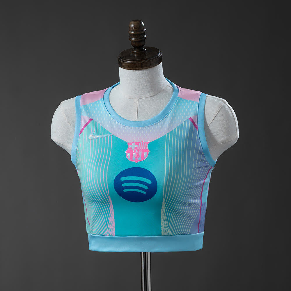 Camisola Barcelona 25/26 Edição Conceptual Feminina sem Mangas