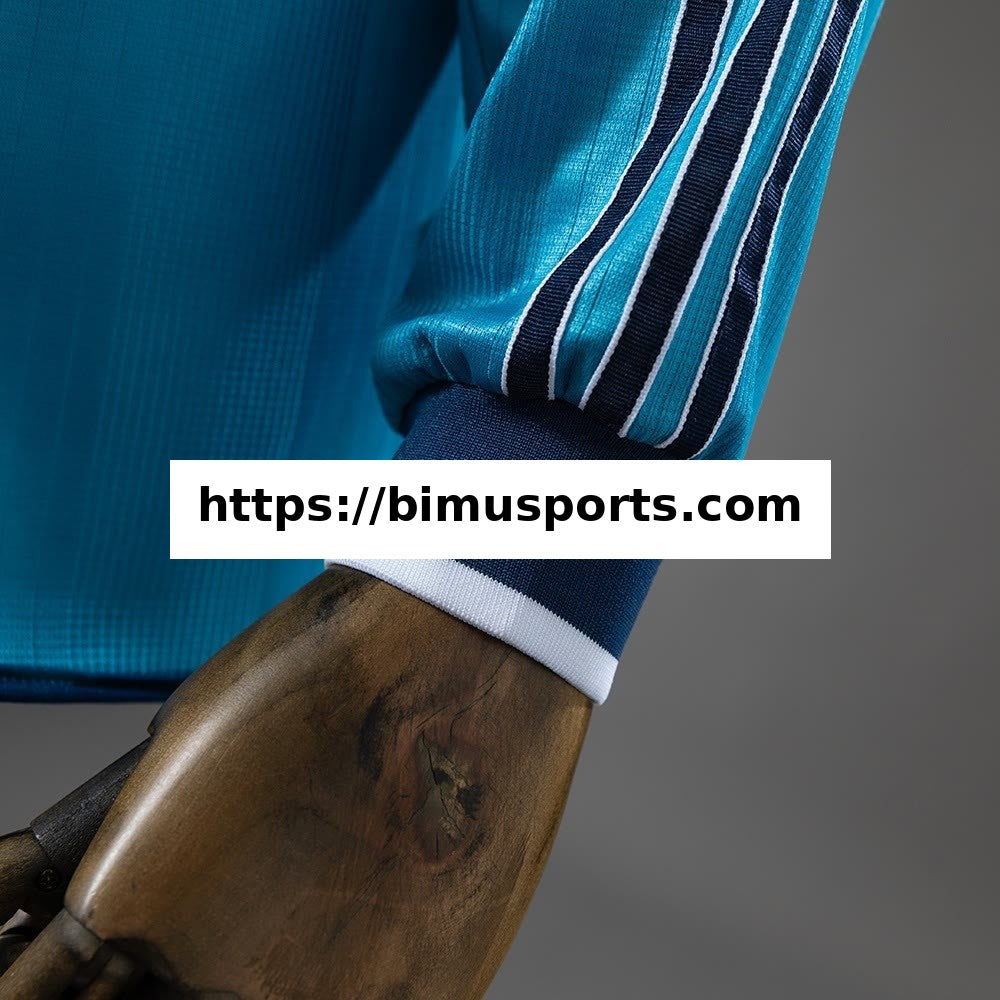 Camisola Real Madrid 99/00 Terceira Alternativa Manga Comprida Retro