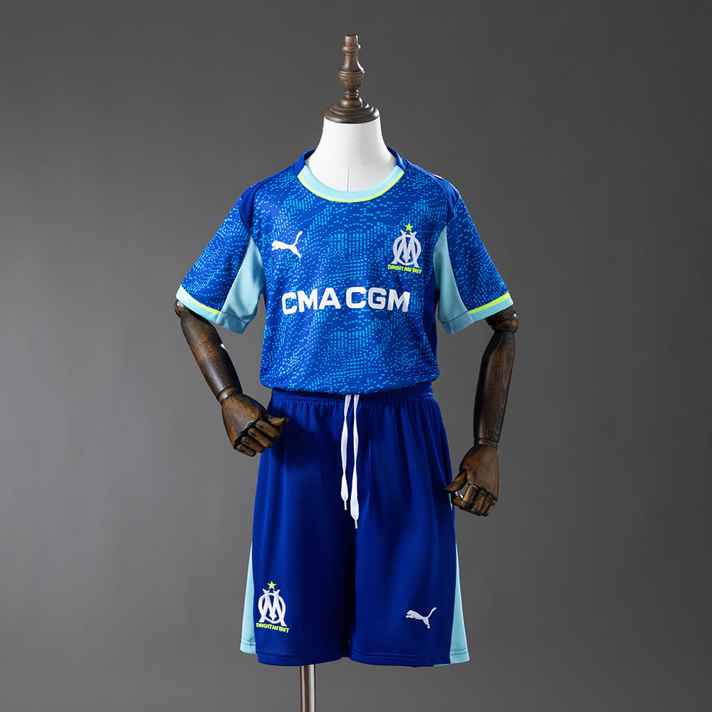 Camisola do terceiro kit infantil Marseille 25/26 Alternativo