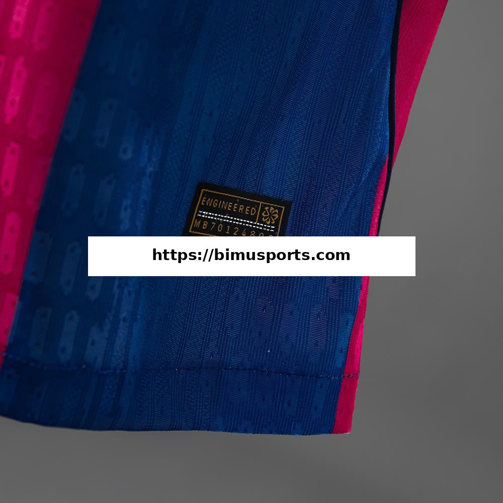 Camisola Barcelona 26/27 Principal Leak Versão de Jogador