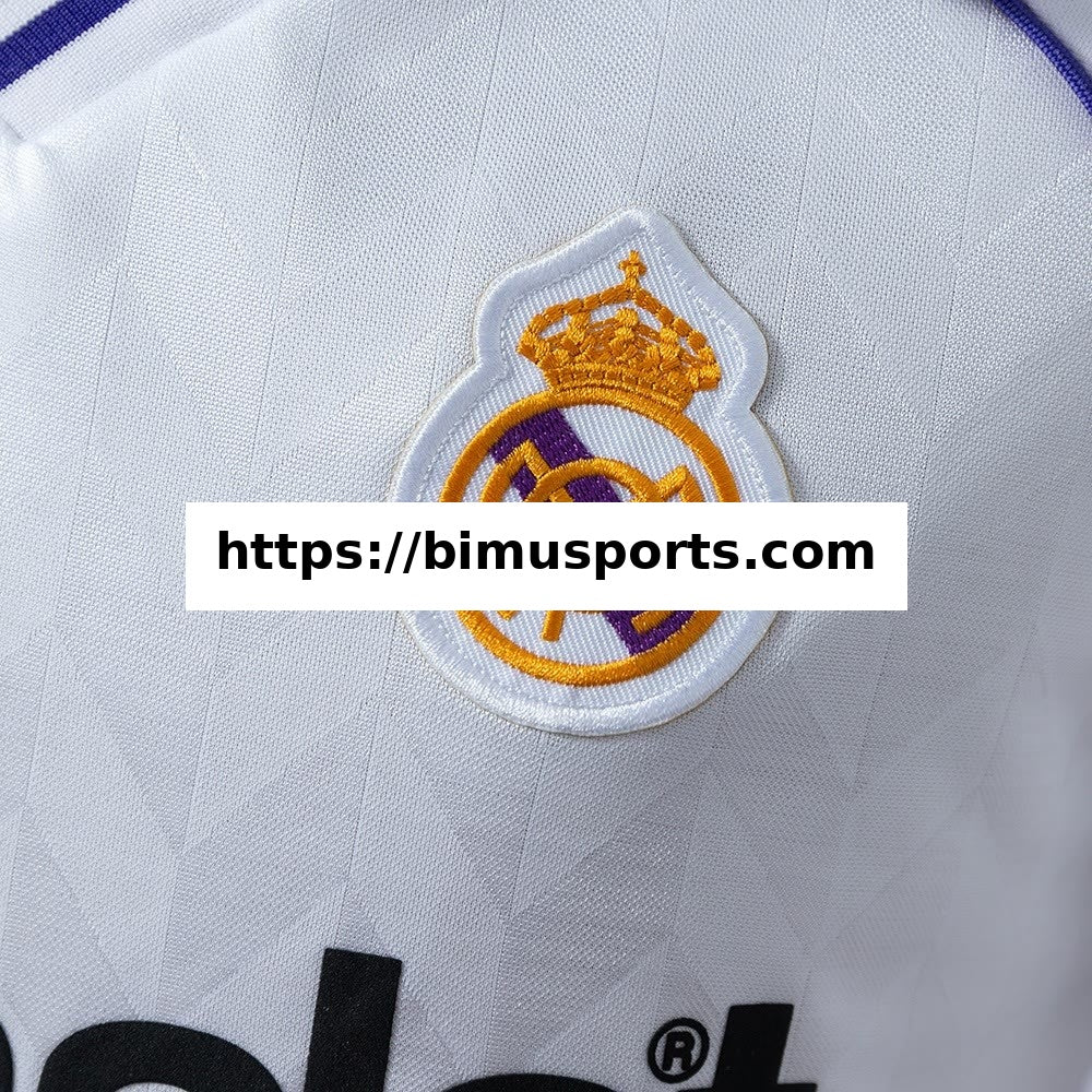Camisola Real Madrid 1988 Principal Retro