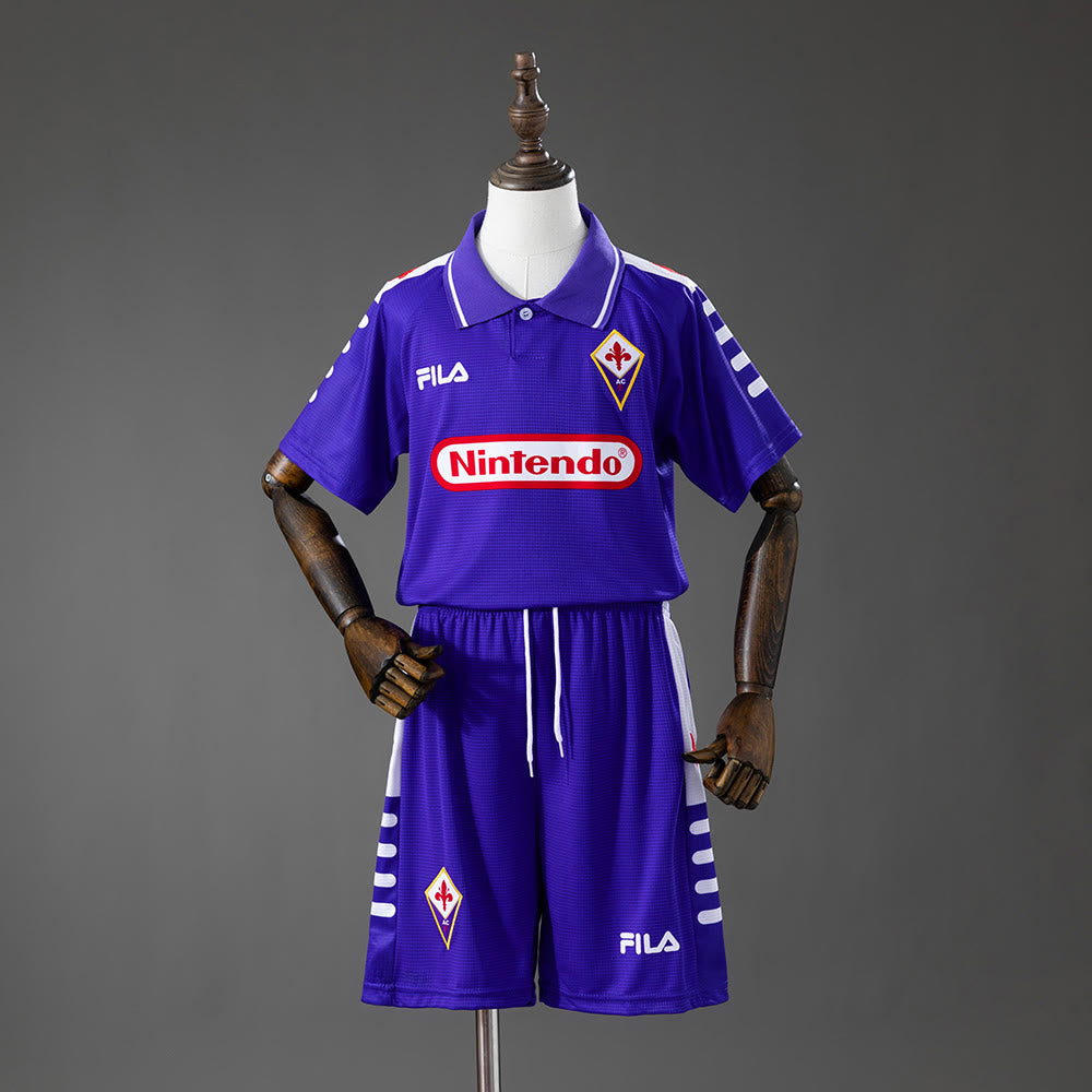 Camisola Fiorentina 98/99 Principal Retro Infantil