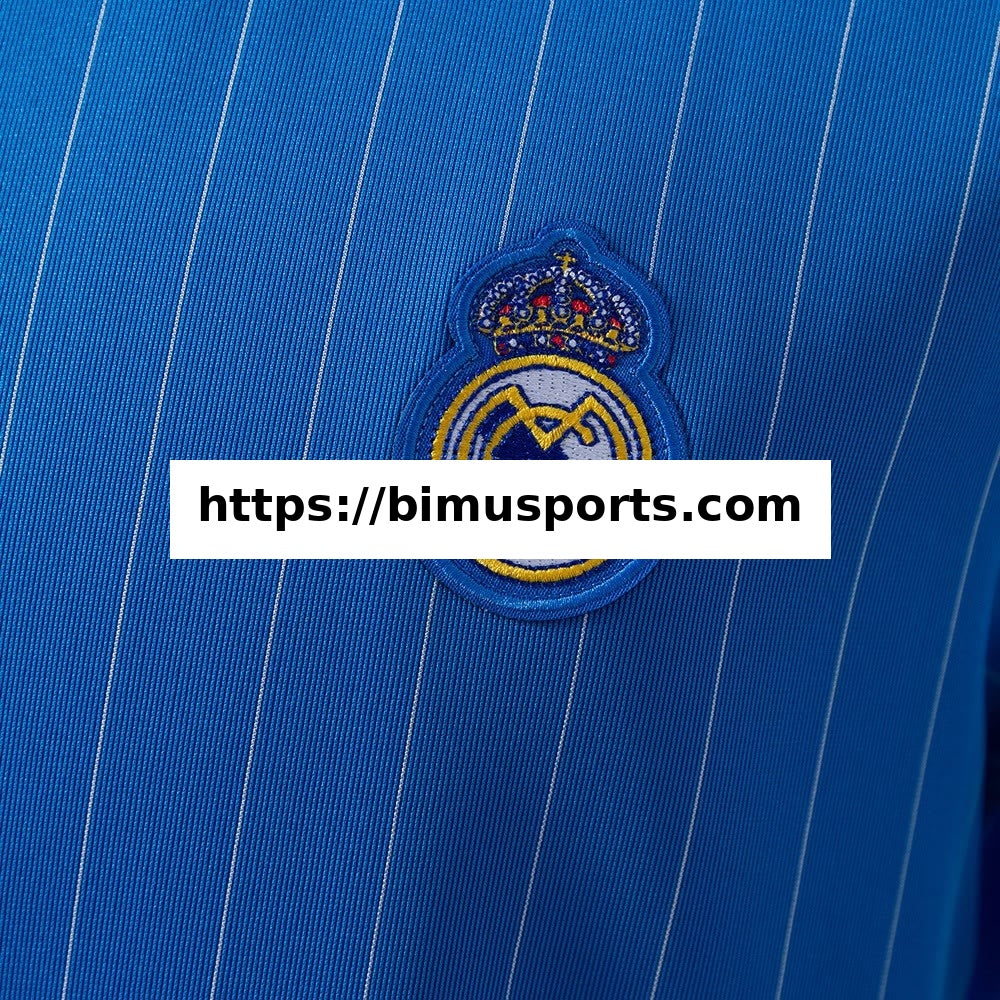 Camisola Real Madrid 25/26 Retro Estilo - Azul