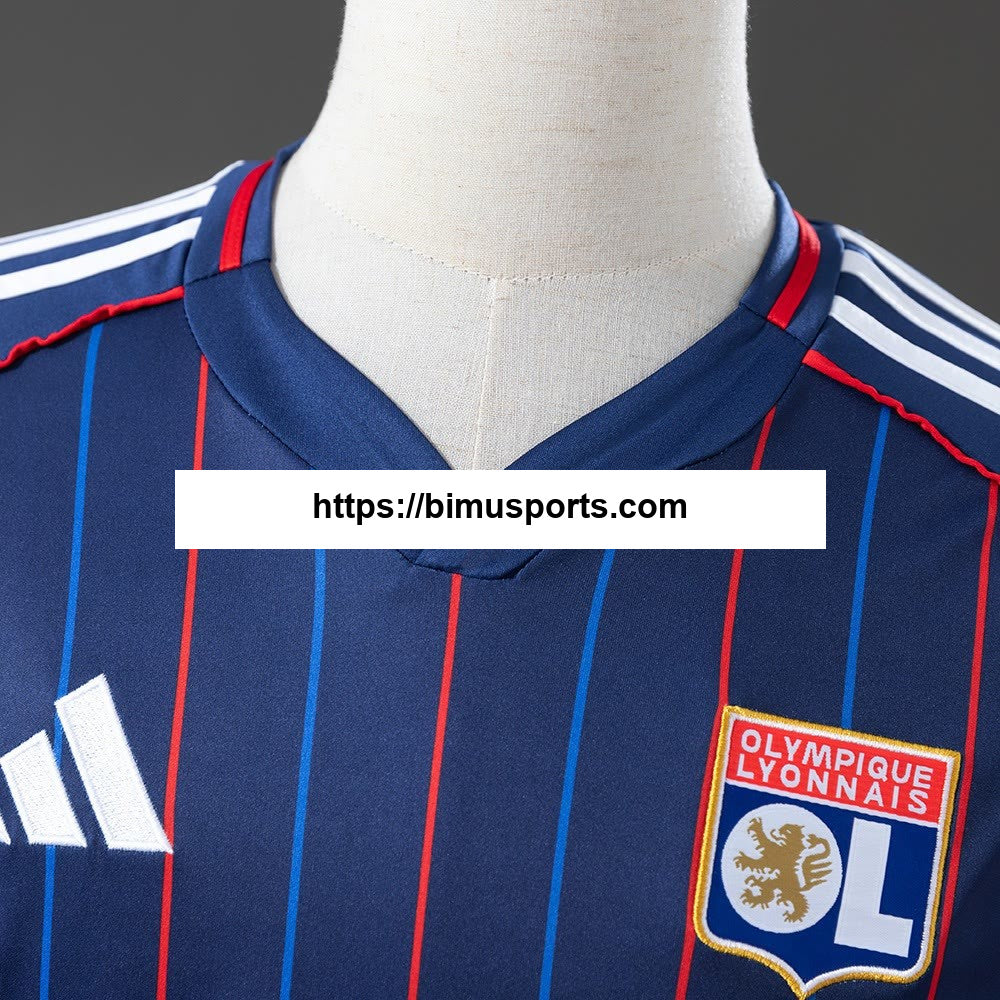Camisola alternativa do Olympique Lyonnais 25/26