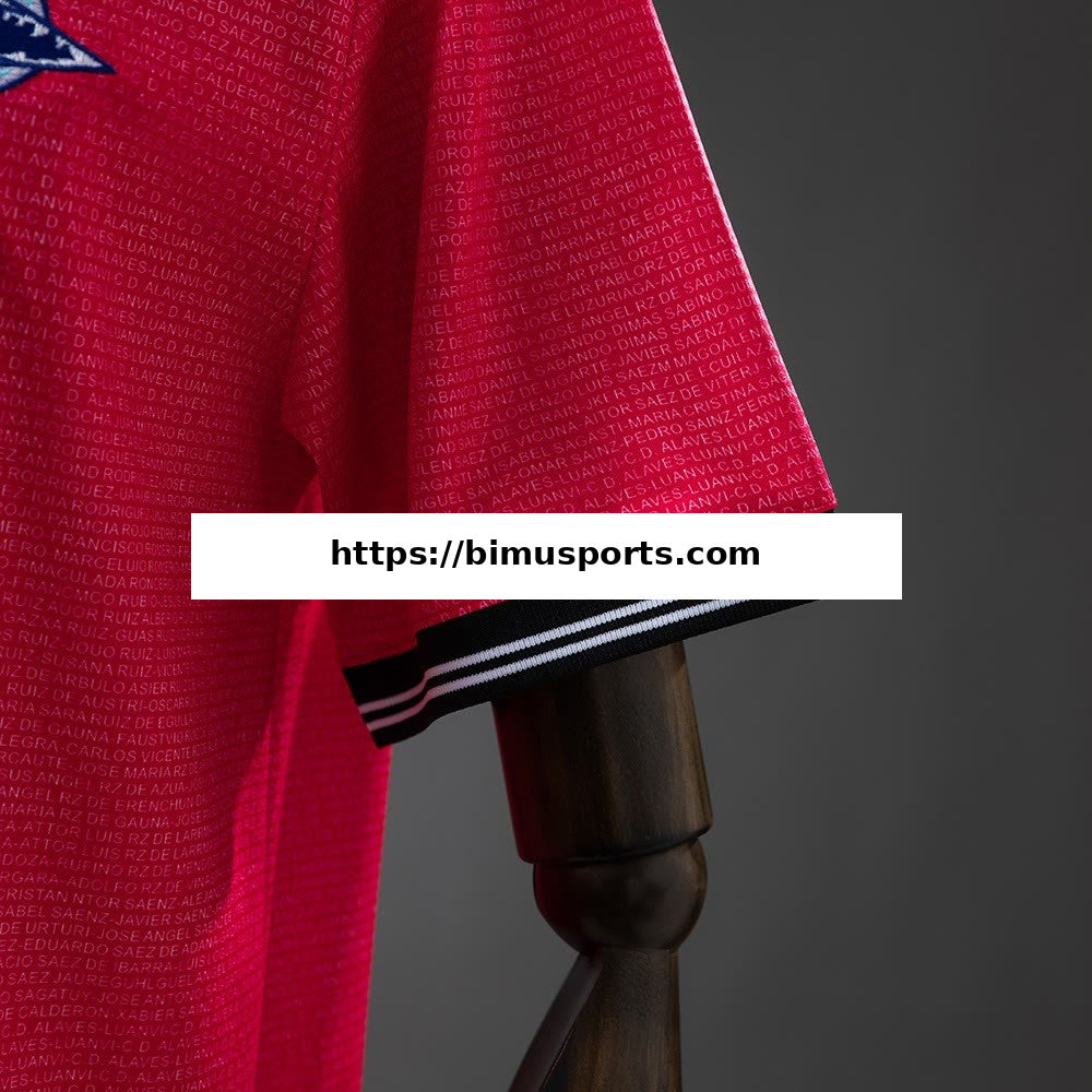 Camisola Deportivo Alavés 00/01 Taça UEFA Alternativa Retro