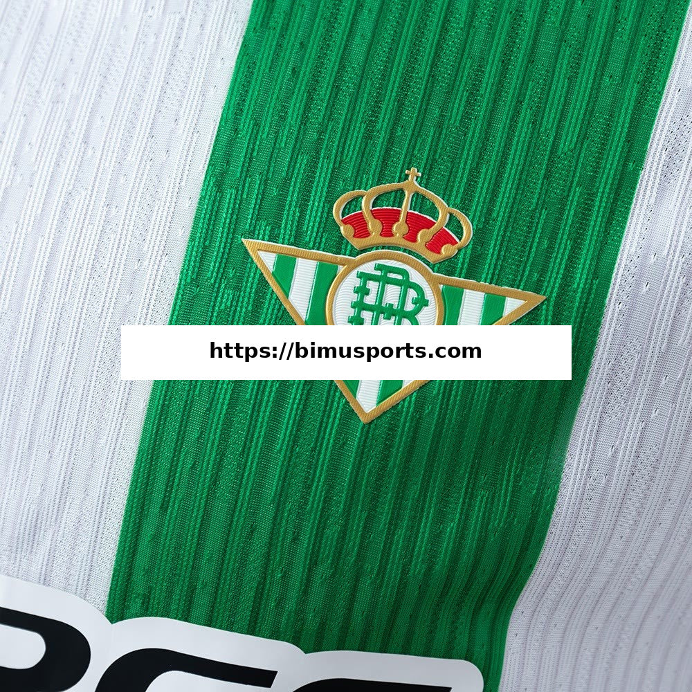 Camisola Real Betis 25/26 Principal Versão de Jogador