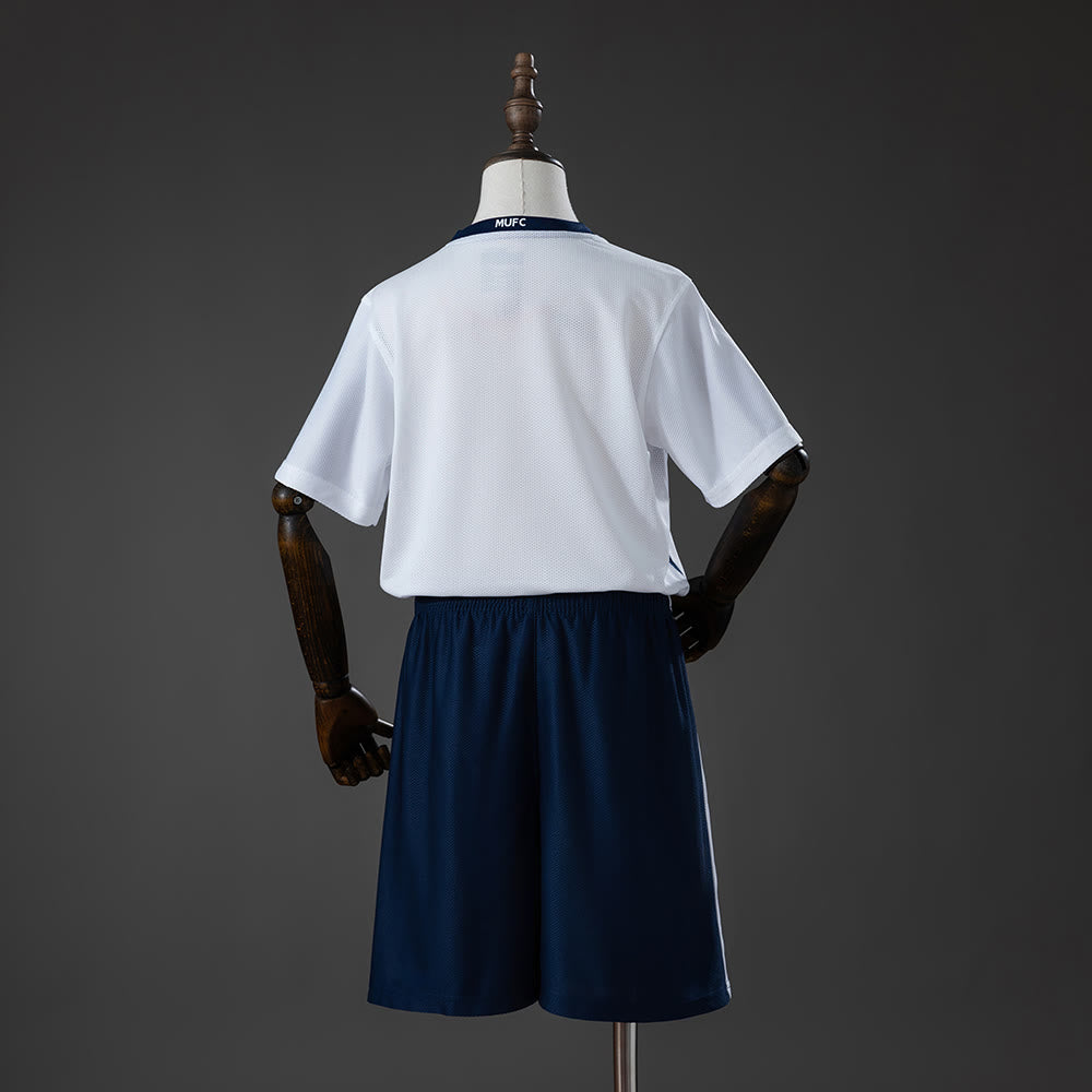 Camisola M-U 08/09 Alternativo (UEFA Champions League) retrô infantil