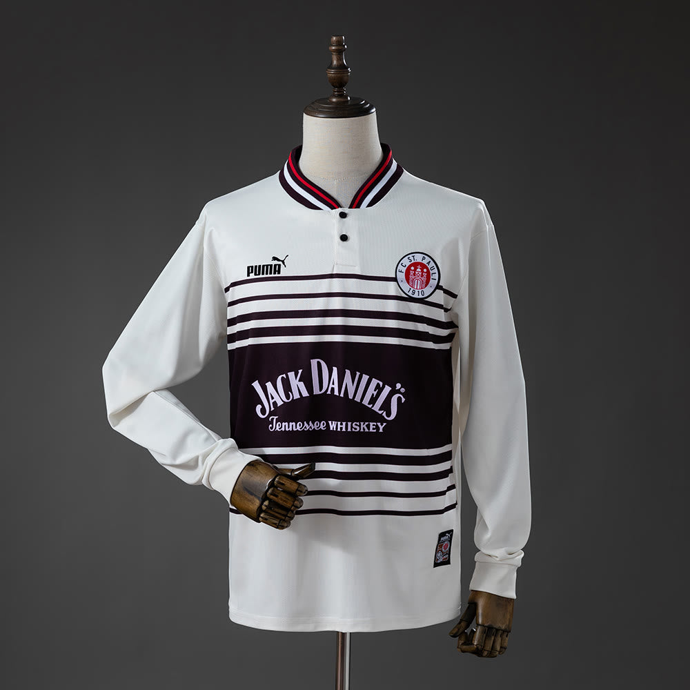 Camisola Pauli 97/98 Principal Retro Manga Longa