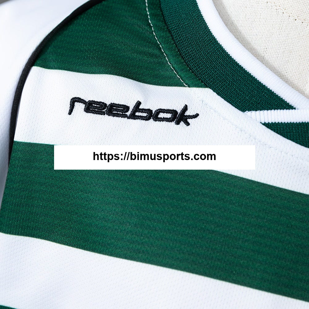 Camisola Sporting CP 01/02 principal retro Long - Sleeve kit