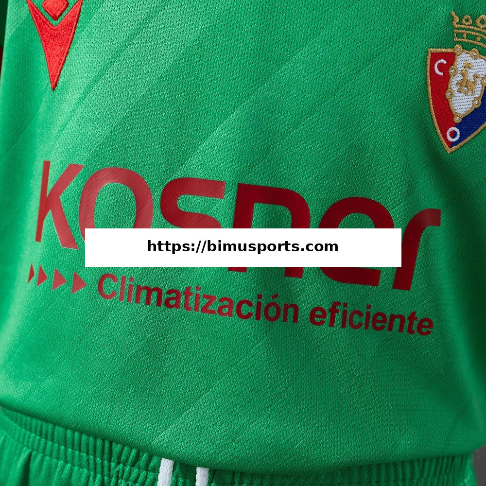 Camisola Osasuna 25/26 Alternativa Equipamento Infantil