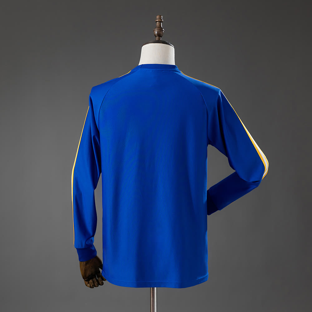 Camisola Real Madrid Terrace Icons Manga Comprida T-shirt Azul