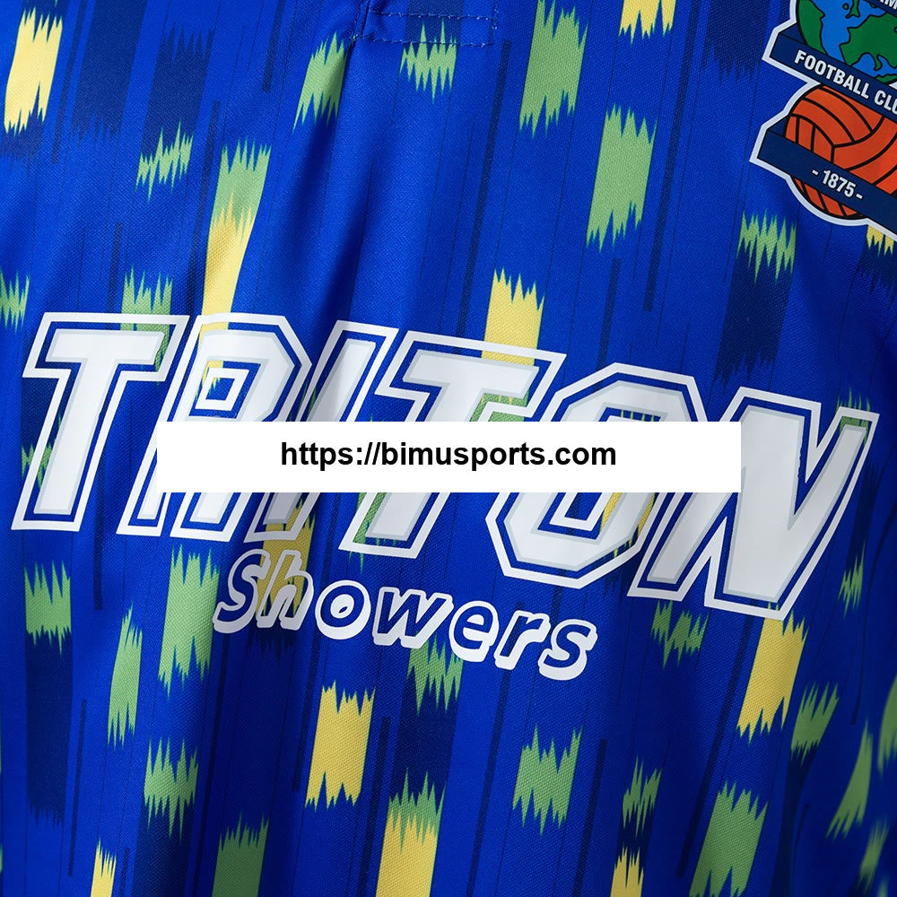 Camisola retrô azul Birmingham 92/93