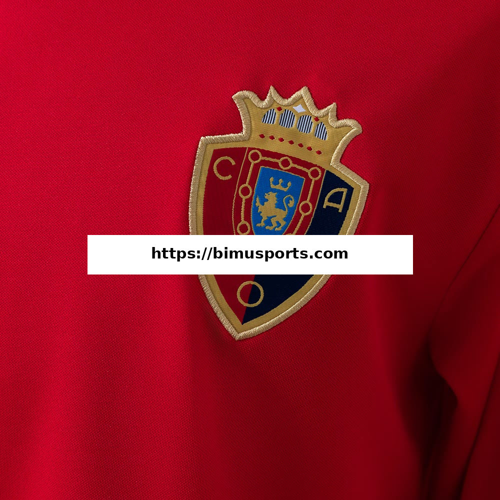 Camisola Osasuna 1983 Principal Retro de Manga Comprida
