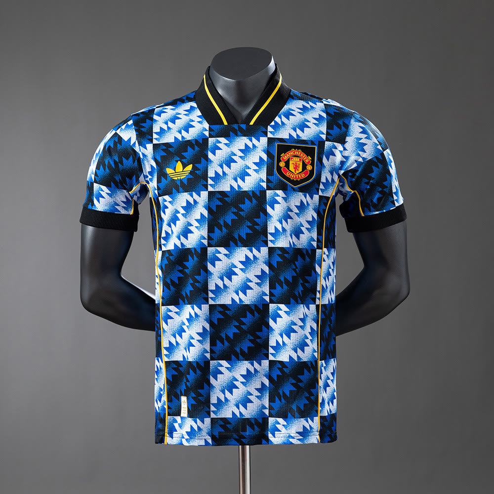 Camisola M-U 25/26 Blue Player Version