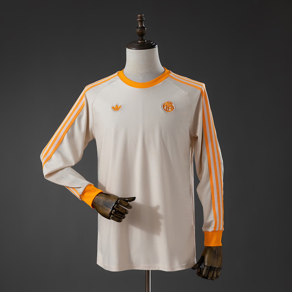 Camiseta de manga comprida Bayern Munich Terrace Icons bege