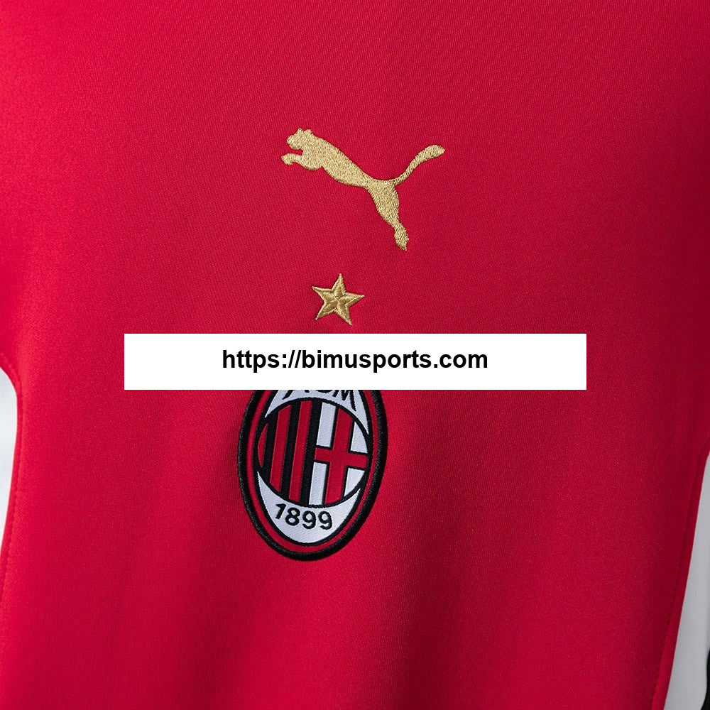 Moletom de manga comprida AC Milan 25/26 - Vermelho