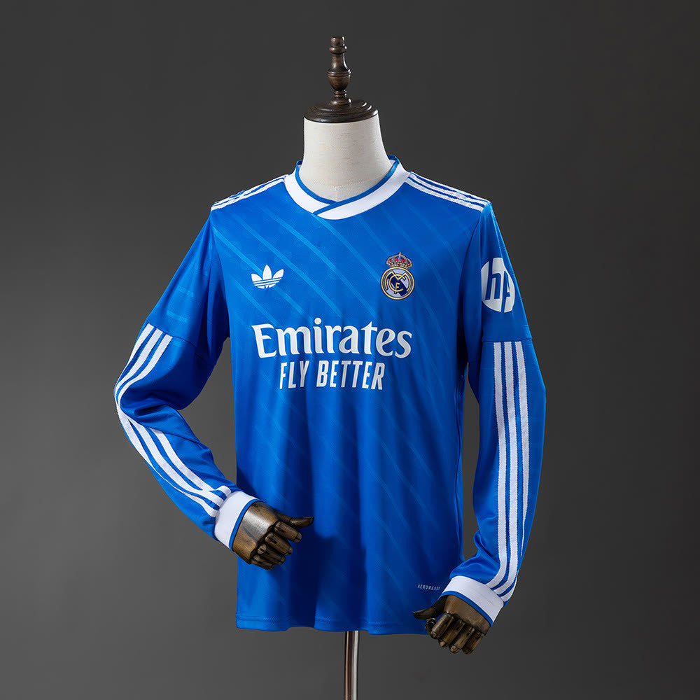 Camisola Real Madrid 25/26 Terceira Alternativa Manga Comprida