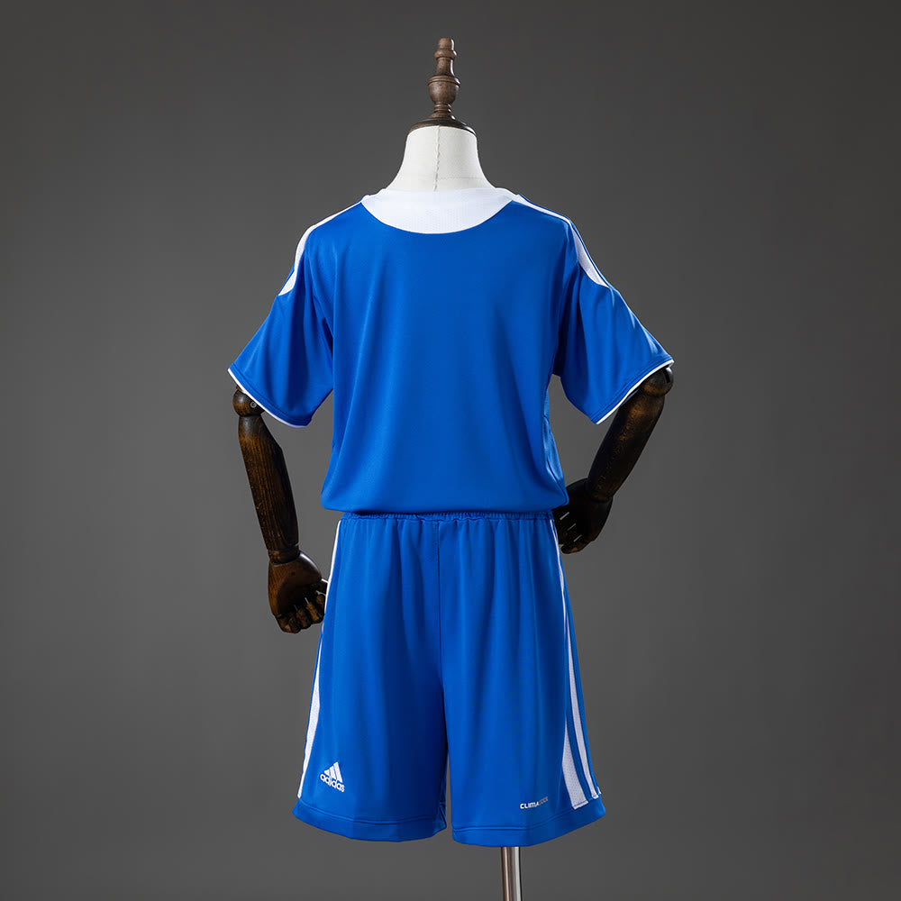 Camisola retrô infantil Chelsea 11/12 Principal (UEFA Champions League)