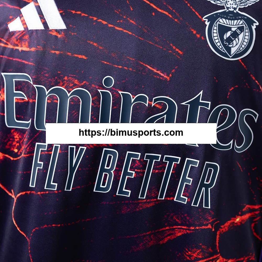 Camisola Benfica 25/26 quarta terceira visitante