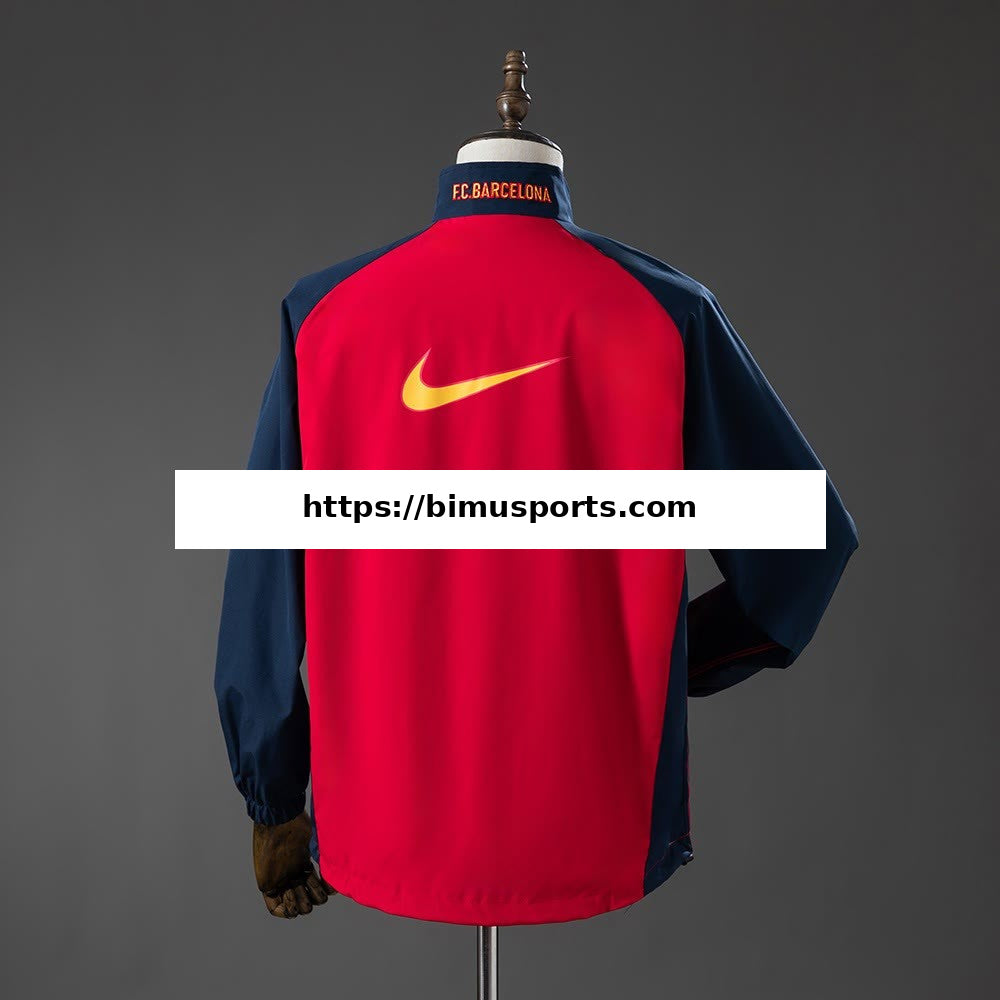 Camisola Barcelona 98/00 Corta-vento Retro