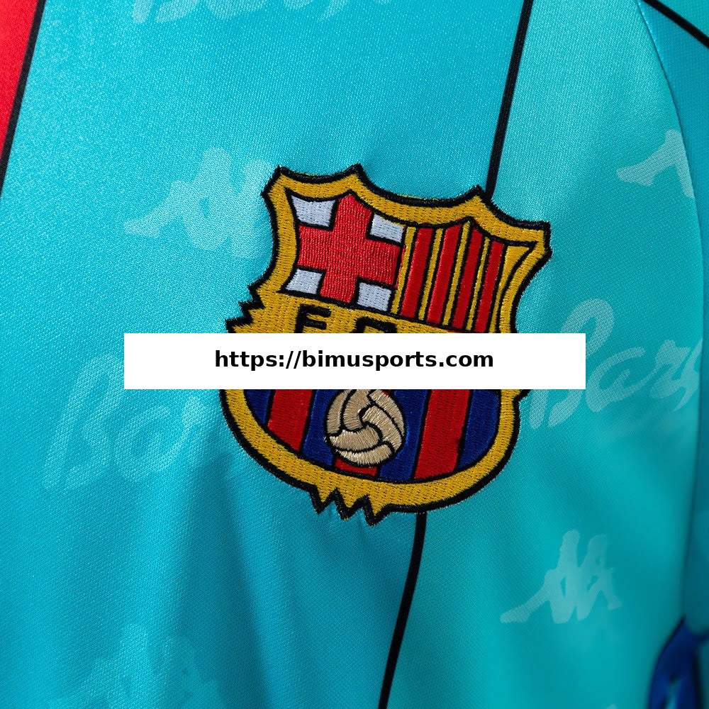 Camisola Barcelona 95/97 Alternativa Retro de Manga Comprida