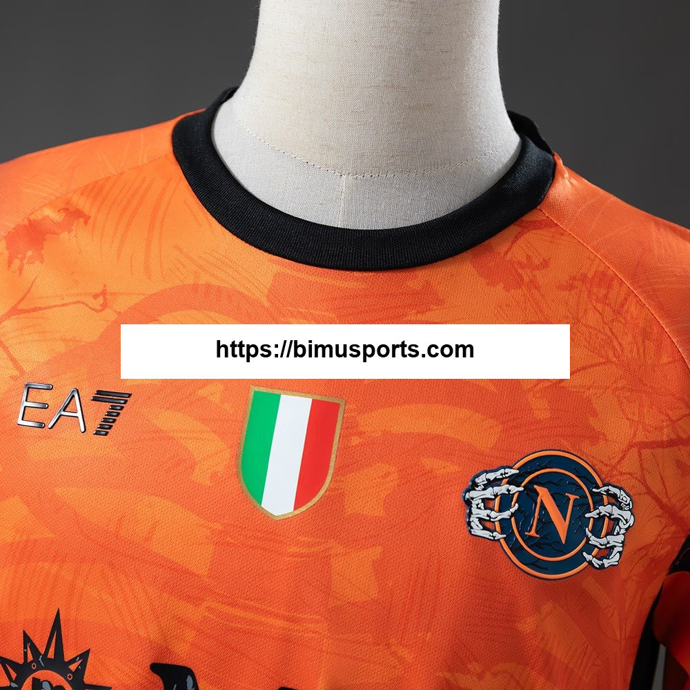 Camisola Napoli 25/26 Halloween Laranja