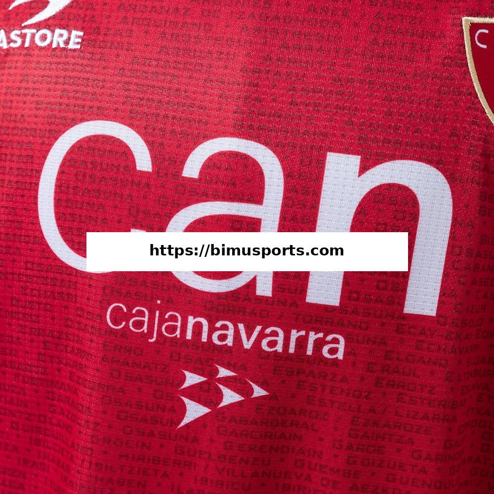 Camisola Retro Osasuna 2005 Vermelho Principal