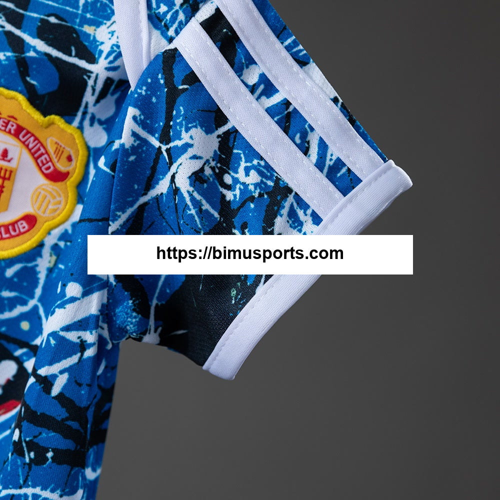 Camisola Manchester United 25/26 Originals Stone Roses de bebê