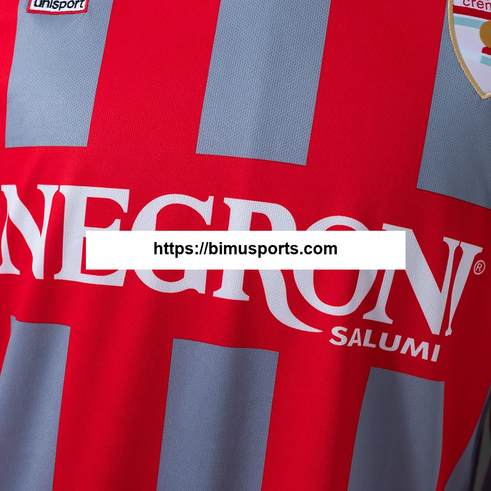 Camisola Cremonese 95/96 Principal Retro Manga Longa