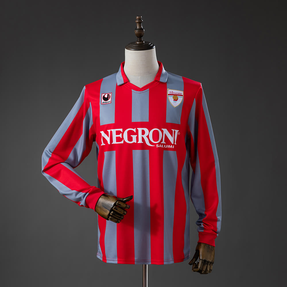 Camisola Cremonese 95/96 Principal Retro Manga Longa