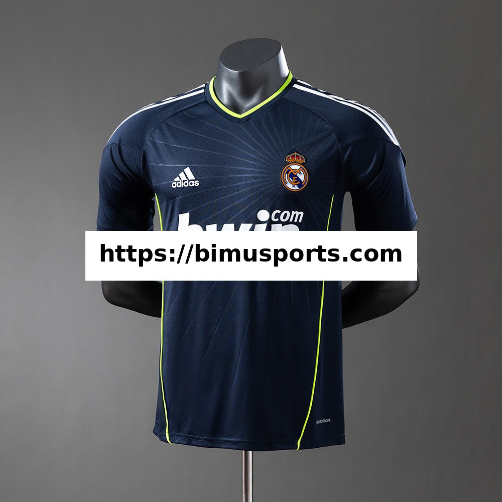 Camisola Real Madrid 201011 Alternativa Retro Versão de Jogador