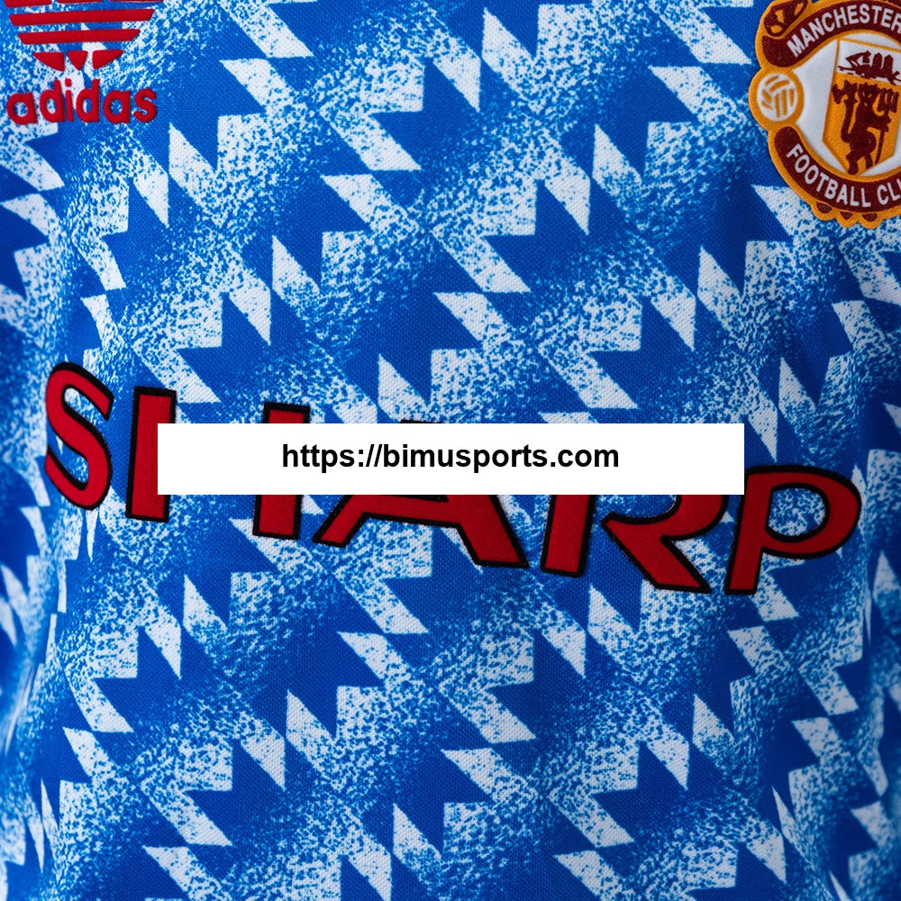 Camisola M-U 90/92 Alternativo Retro Kids Equipamento