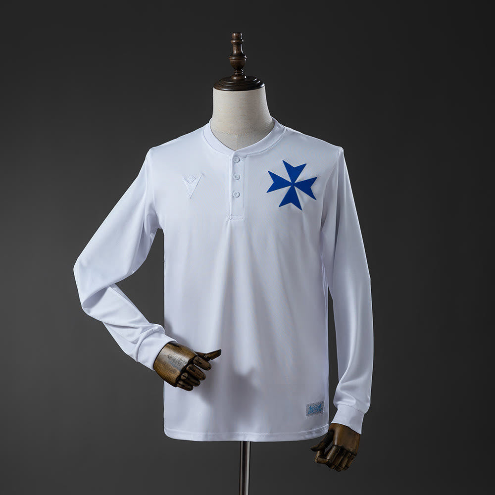 Camisola Blackburn Rovers 150th Anniversary Edition branca de manga comprida