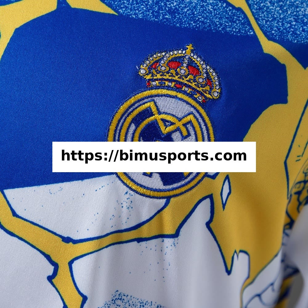 Camisola Real Madrid 25/26 Avengers - Pré-Jogo (Azul)